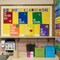 Bordette Scalloped Bulletin Board Border 2.25" x 50 Ft Roll – Classroom Decorative Trim, Multiple Colors Available (Gold, Black, Blue, Red & More)